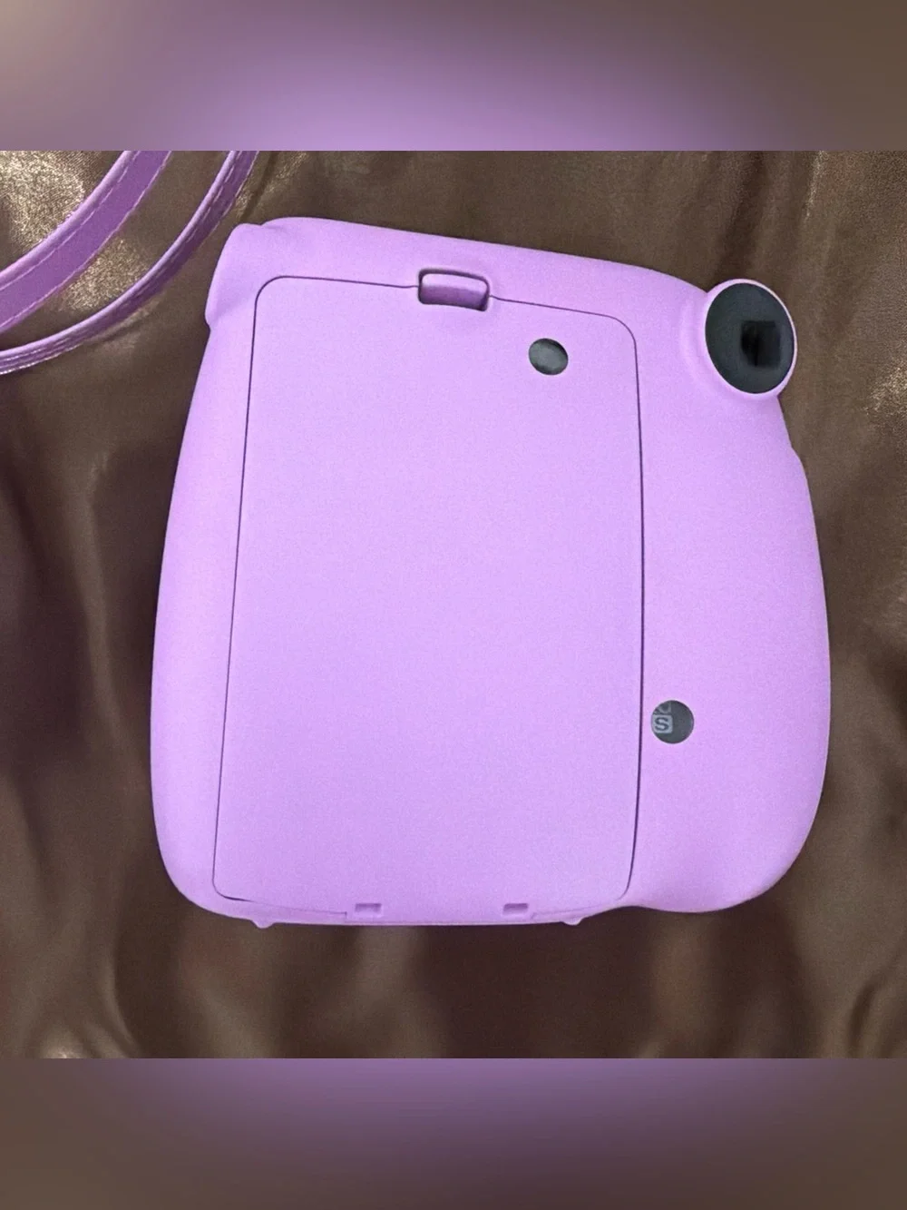 Fujifilm Instax Mini 7+ Camera with Lavender Purple Case